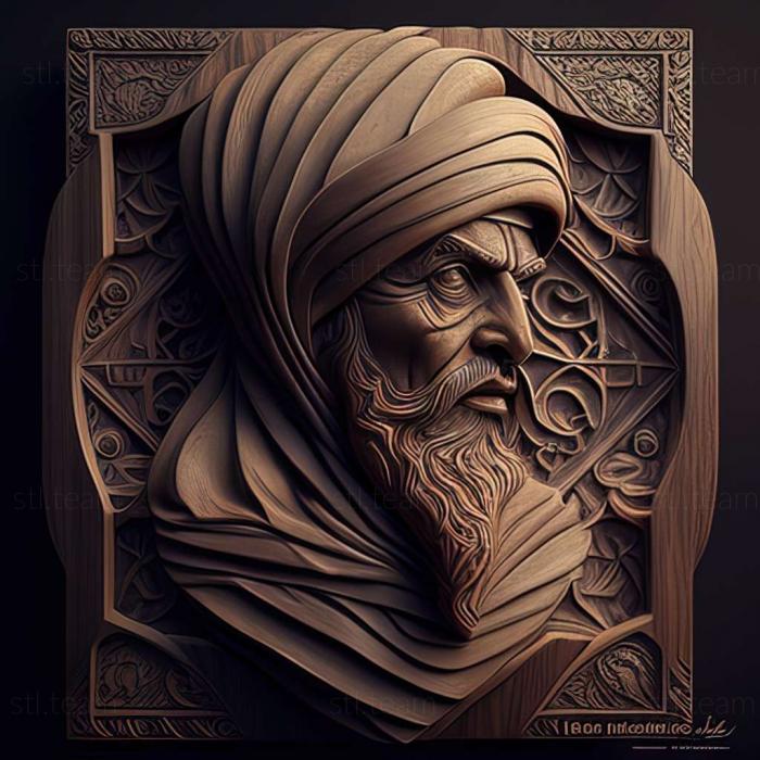 3D model Umar ibn ul Khattab (STL)